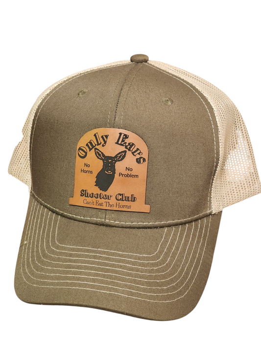 Only Ears Shooter club Cap- Can't Eat The Horns - The Tool Store