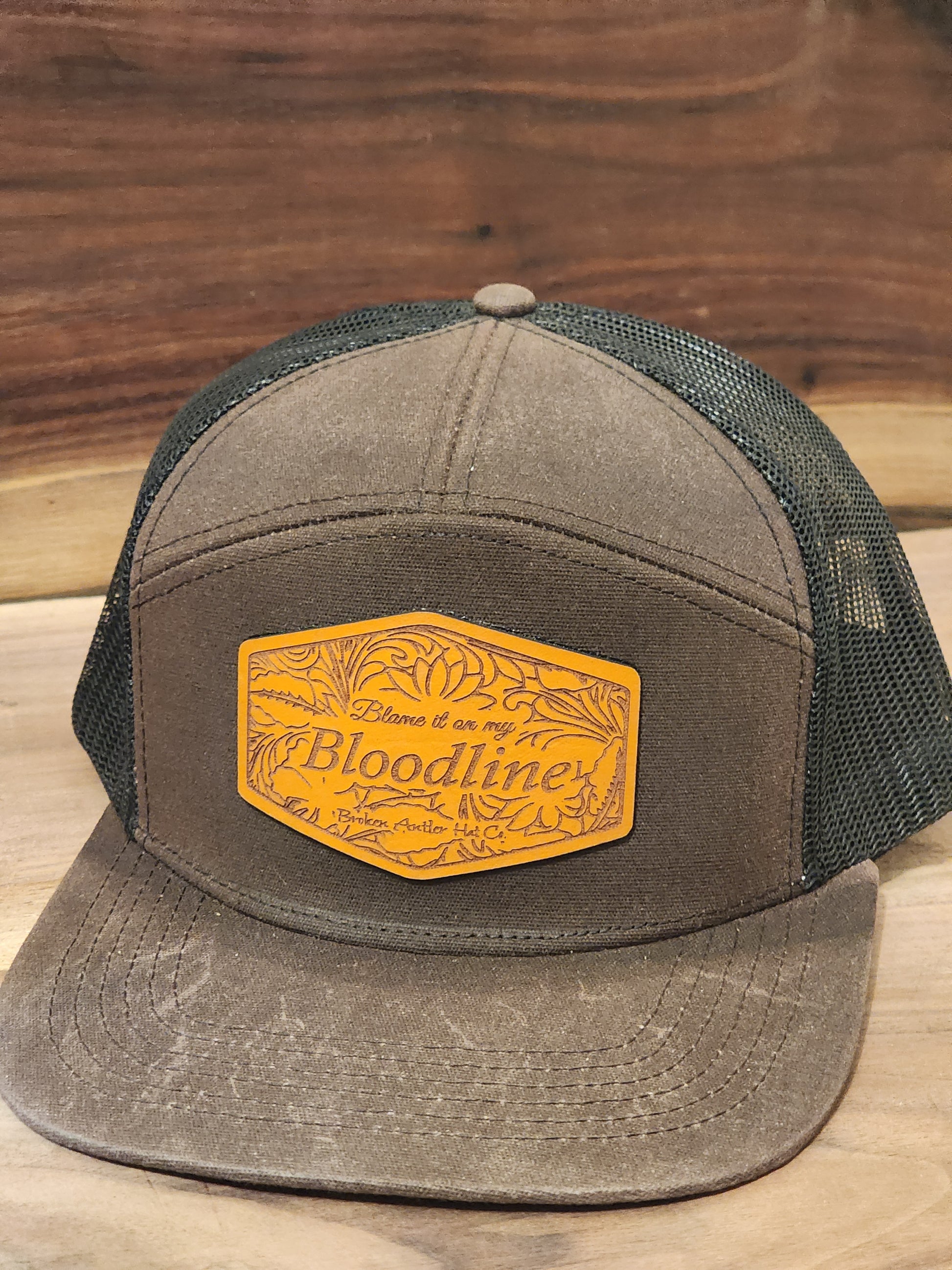 Broken Antler Hat Co- Blame It On My Bloodline Leather Edition - The Tool Store