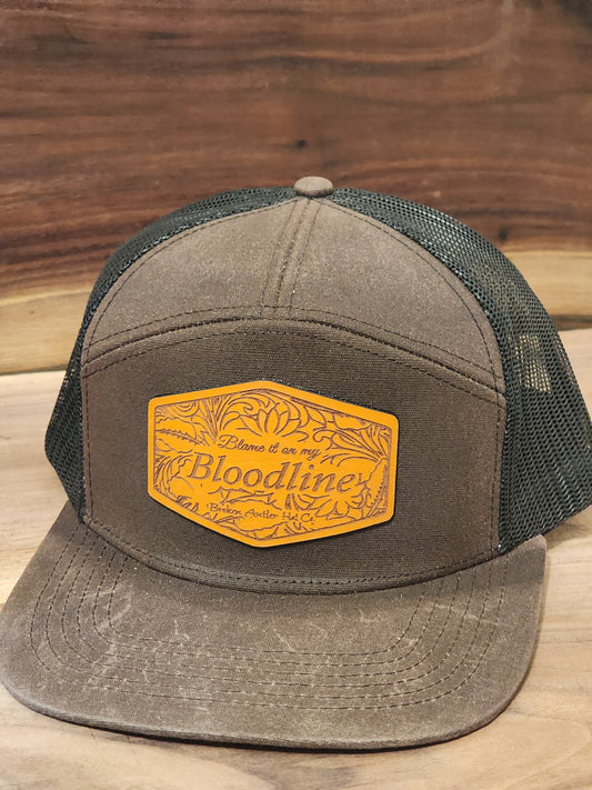 Broken Antler Hat Co- Blame It On My Bloodline Leather Edition - The Tool Store