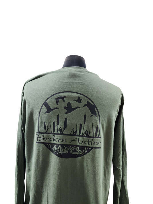 Broken Antler Hat Co.- The Cattails Long Sleeve Shirt