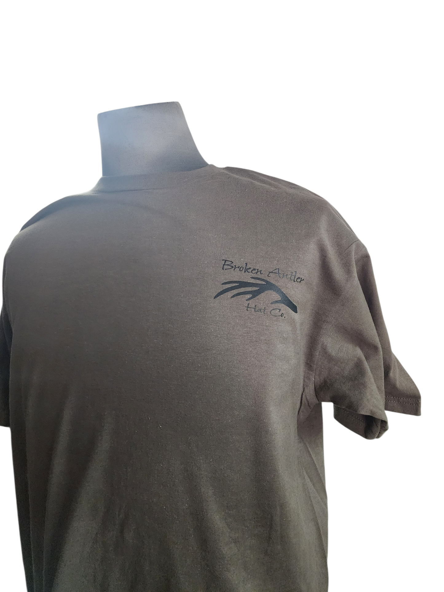 Broken Antler Hat Co.- Broken Antler Flag/Deer Skull Shirt - The Tool Store