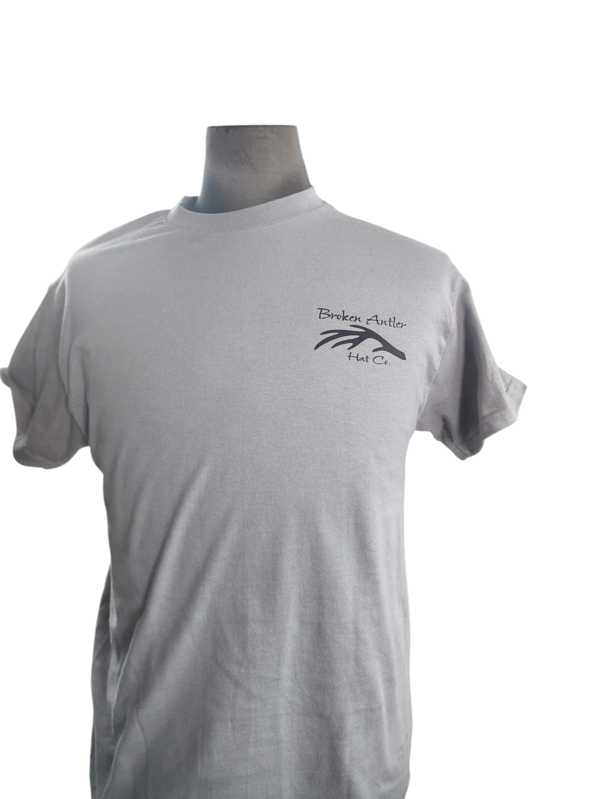Broken Antler Hat Co.- Broken Antler Flag/Deer Skull Shirt - The Tool Store