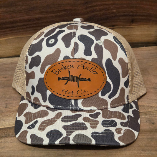 Broken Antler Hat Co- Barbed Wire Hat Bayou Camo