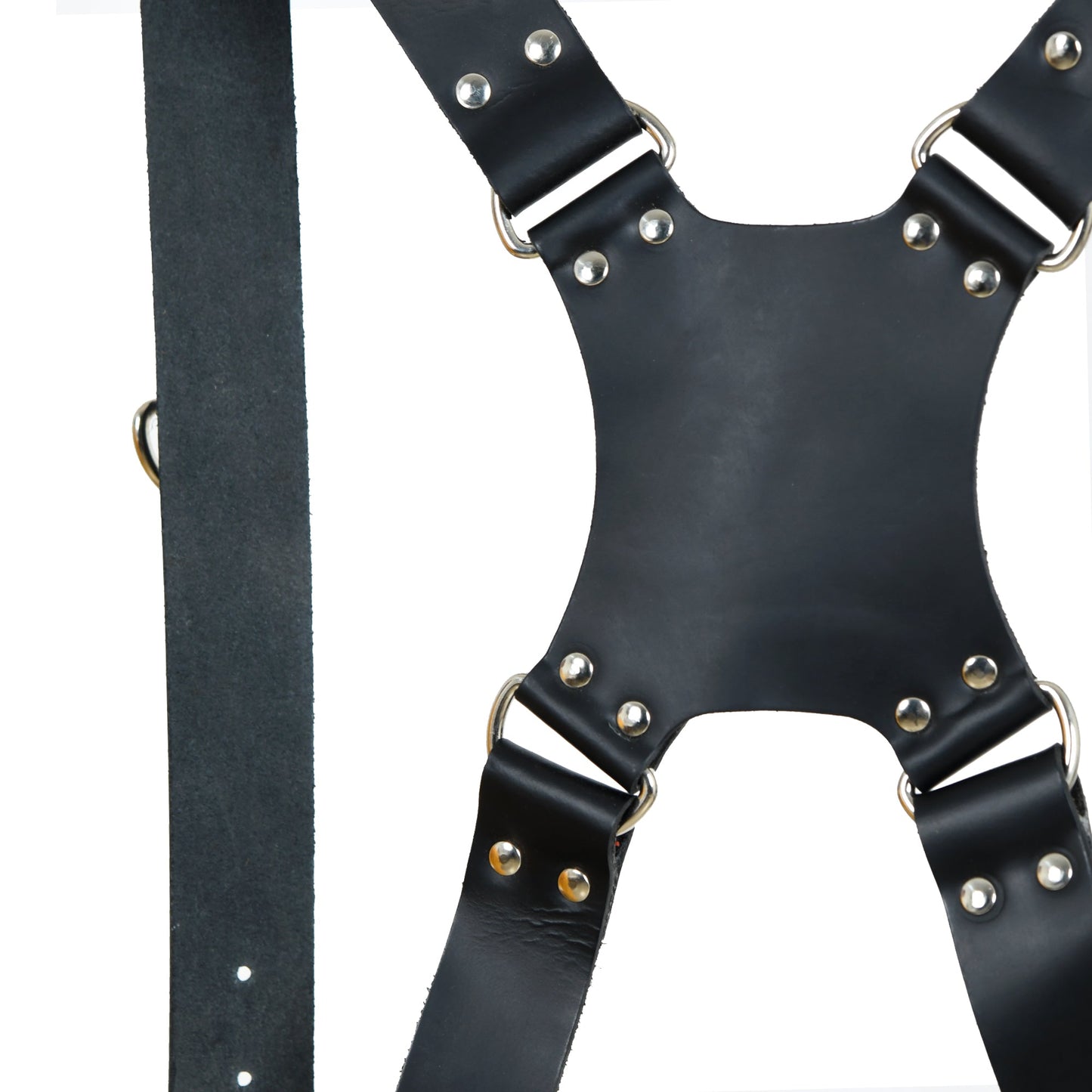 Dual Leather Camera Strap Harness- Black - The Tool Store