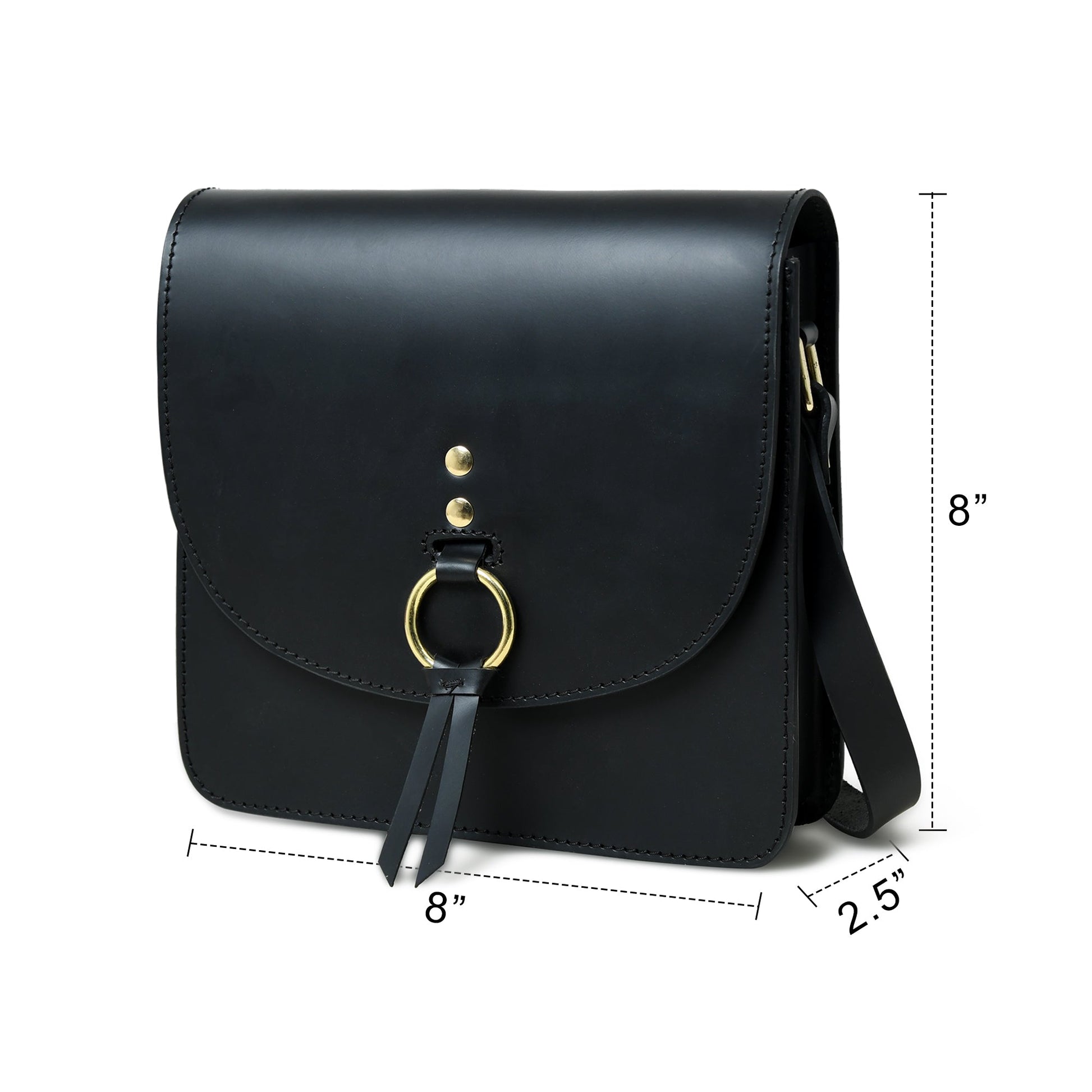 Divine Black Elegance Crossbody Bag - The Tool Store