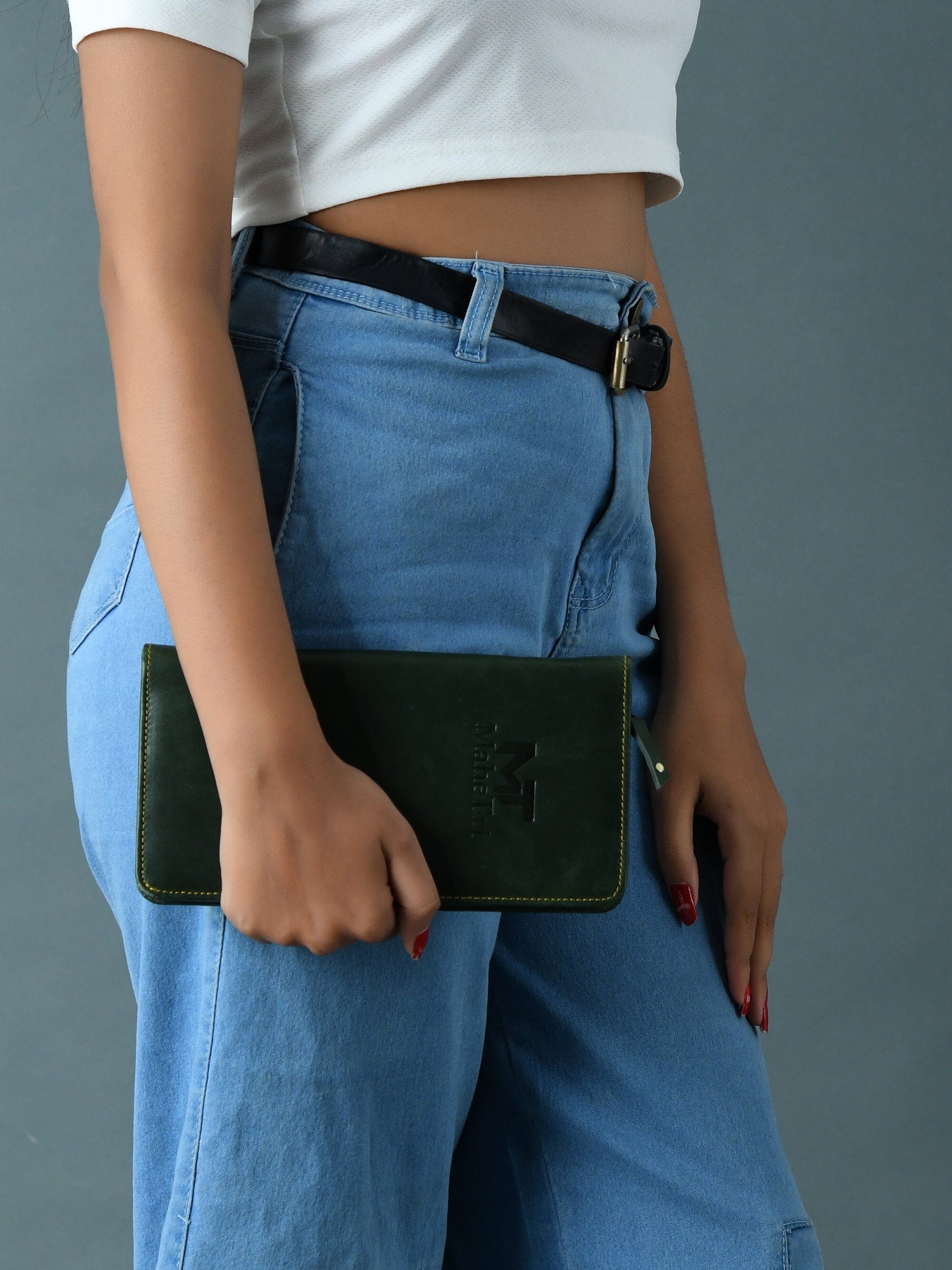 Blair Women's Wallet- Olive Green - The Tool Store