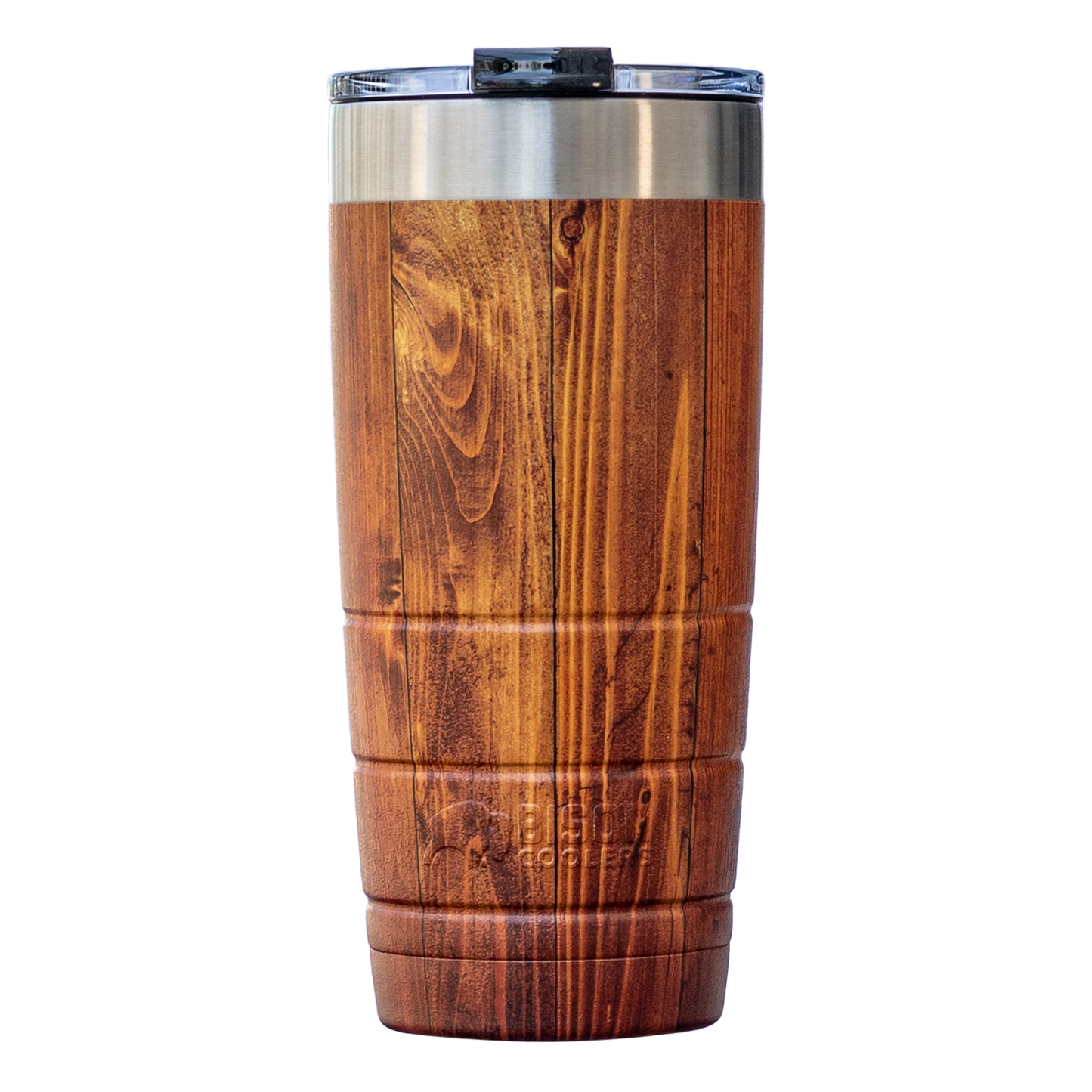 Bison 22oz Tumbler Wood Grain Ole Hickory, Redwood, Oak Barrel - The Tool Store