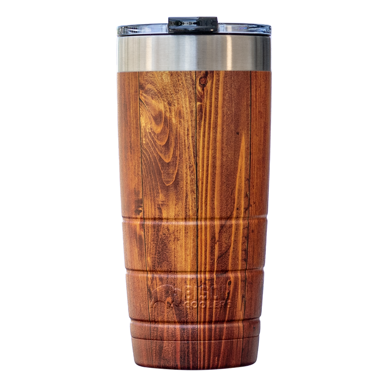 Bison 22oz Tumbler Wood Grain Ole Hickory, Redwood, Oak Barrel - The Tool Store