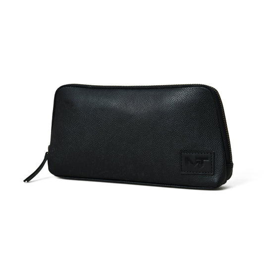 Classic Black Leather Clutch - The Tool Store