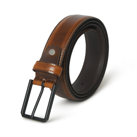 Cooper Caramel Leather Belt - The Tool Store