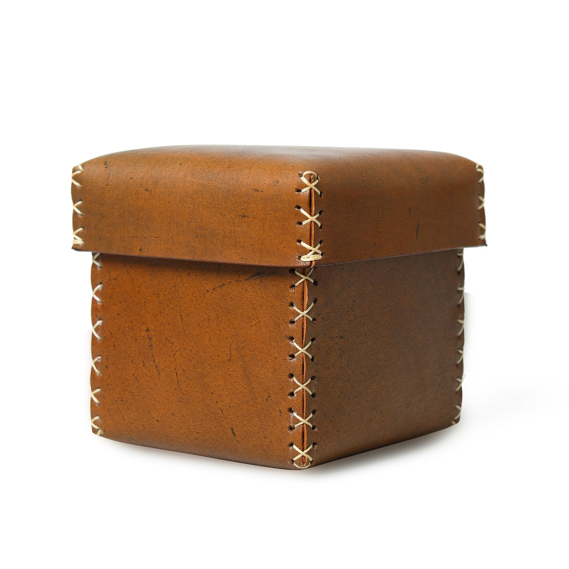 Multi Utility Leather Storage Box - The Tool Store