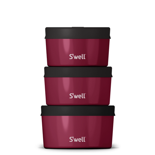 Food Canister Set Wild Cherry