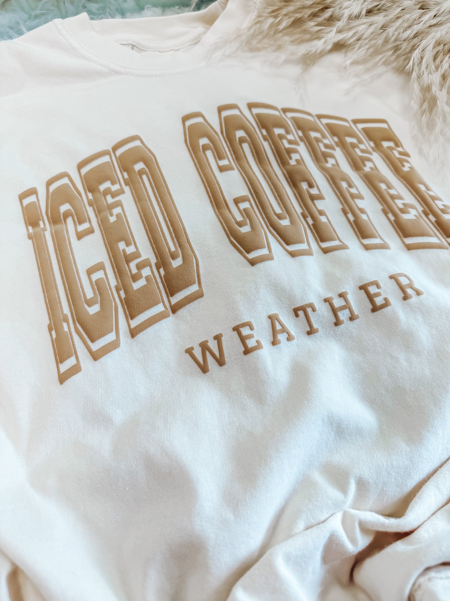 Iced Coffee Weather Puff Tee - The Tool Store