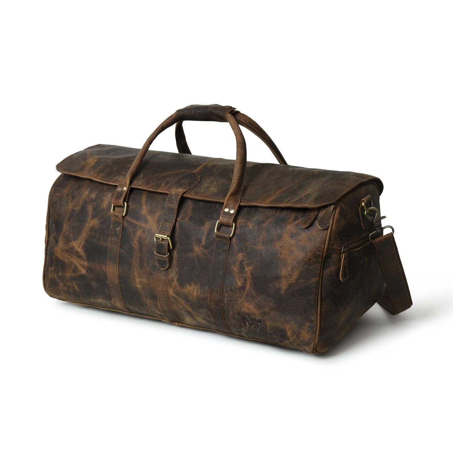 The Bolton Flap Duffel- Dark Brown - The Tool Store