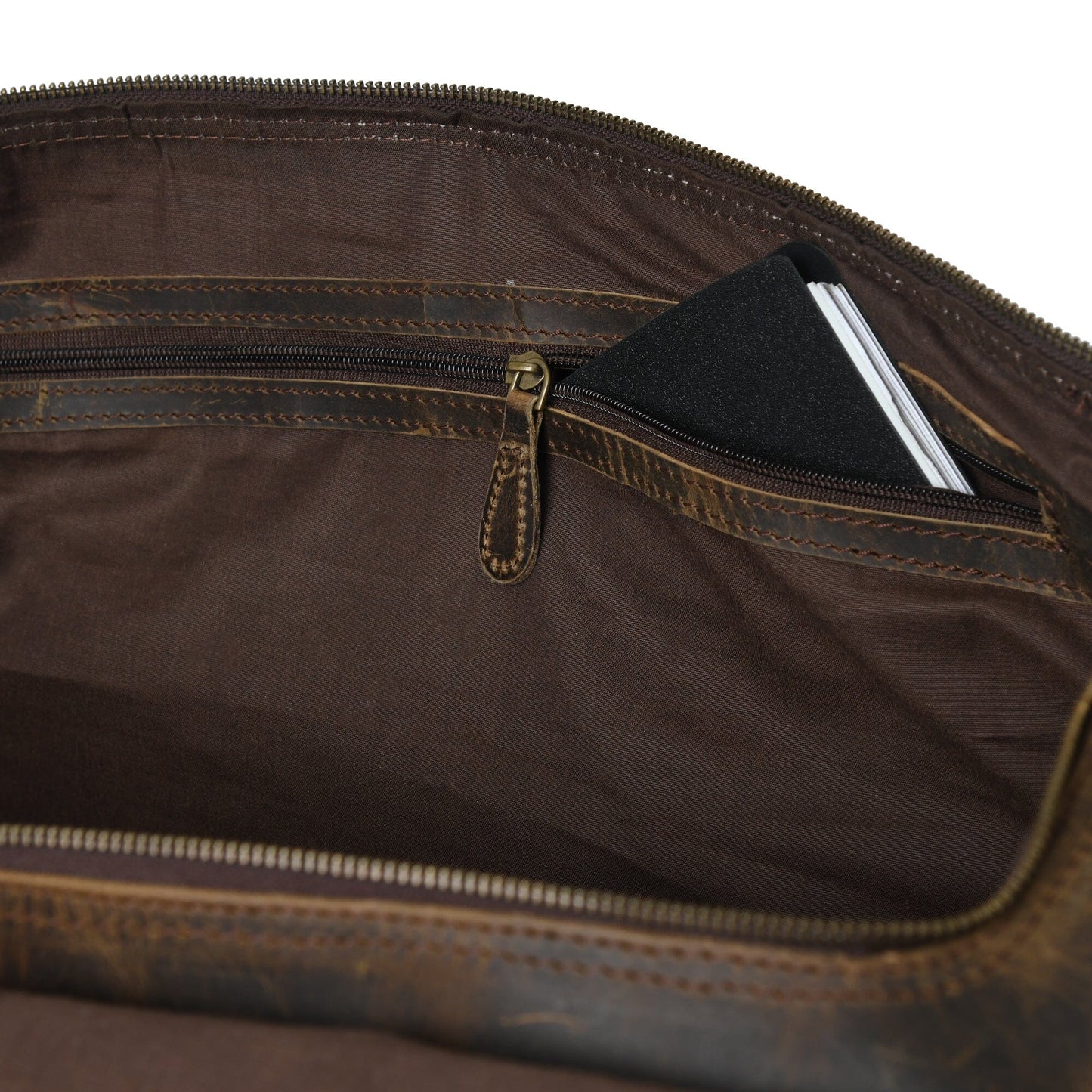 The Bolton Flap Duffel- Dark Brown - The Tool Store