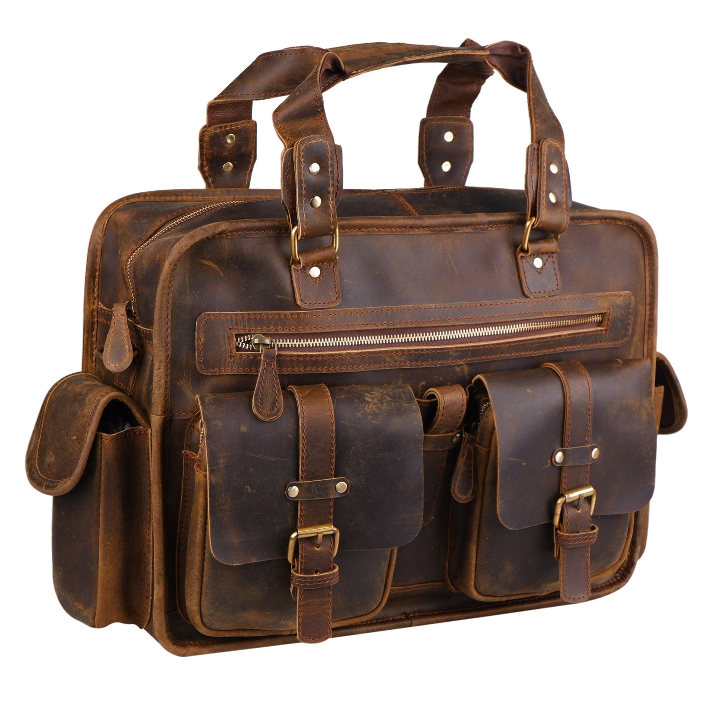 Dryden Buffalo Briefcase - The Tool Store