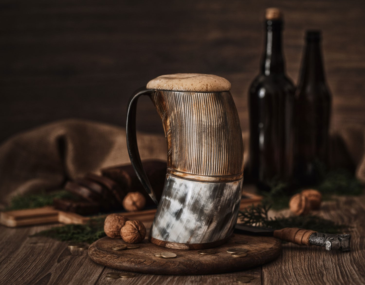 Horn Tankard Mug - The Tool Store