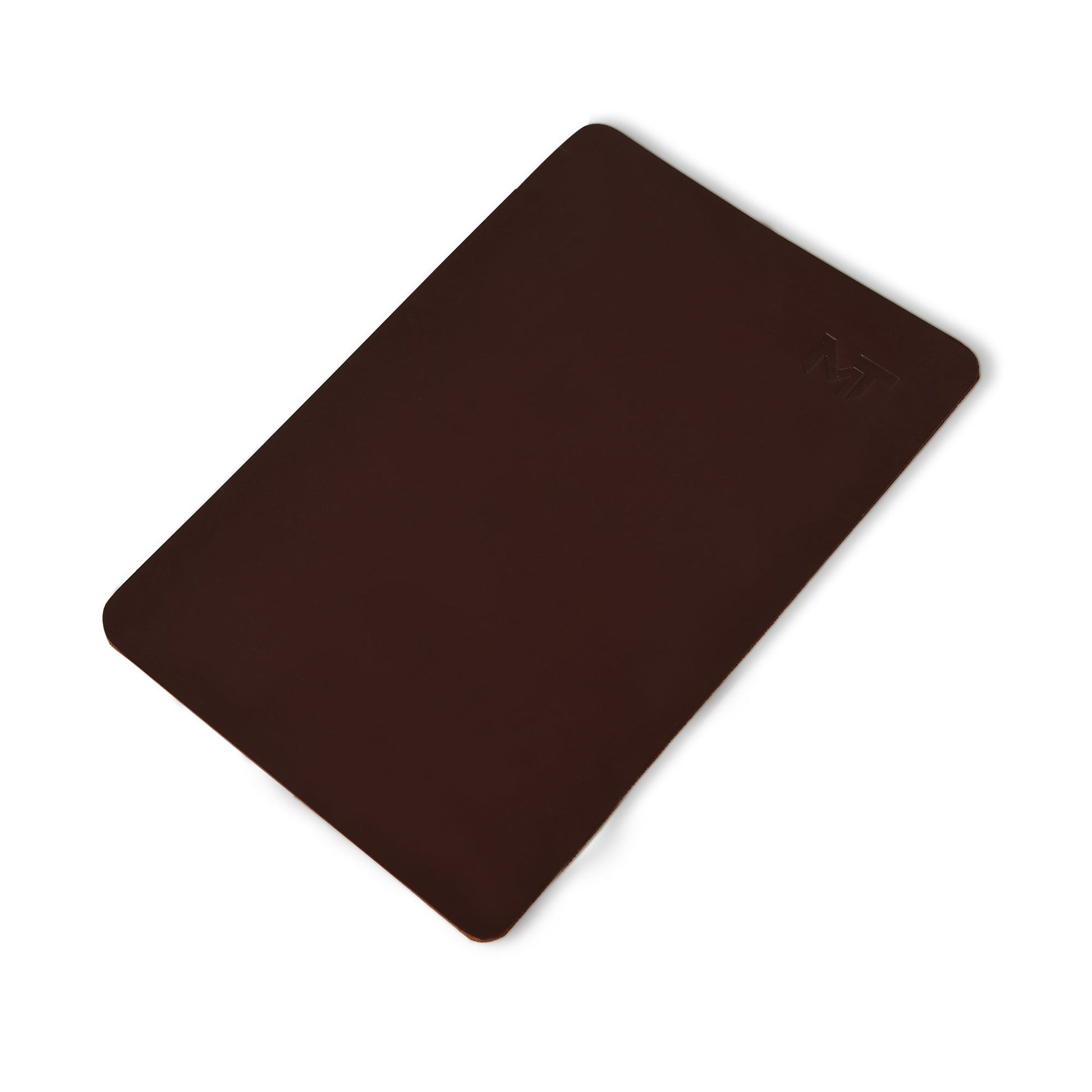 Espresso Elegance Leather Desk Mat + Mouse Pad - The Tool Store