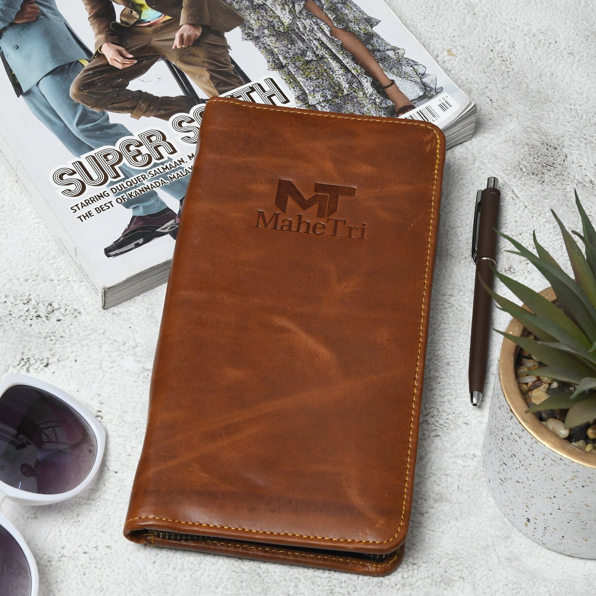 Multi Purpose Leather Passport Holder - The Tool Store