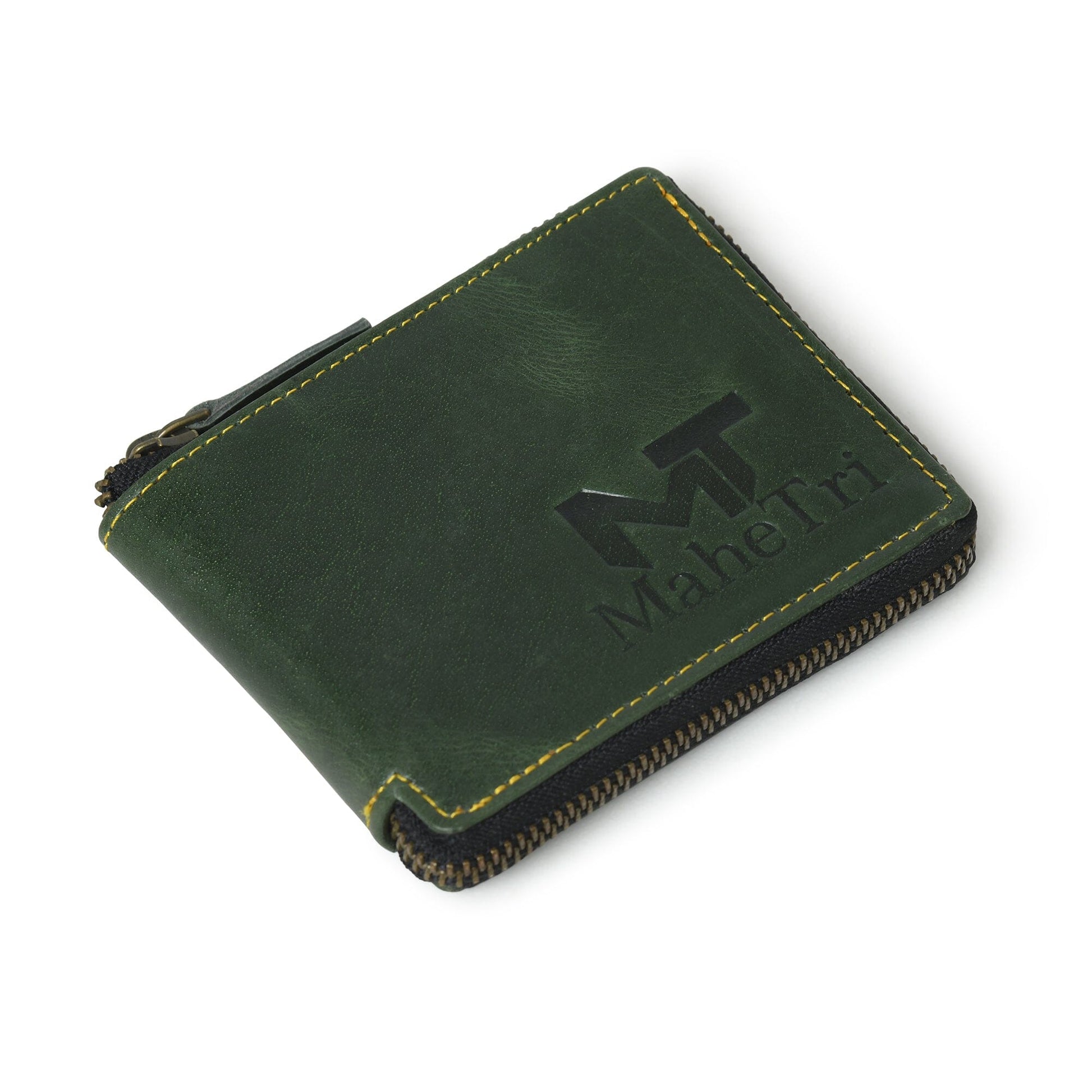 Adams Bi-Fold Wallet- Green - The Tool Store