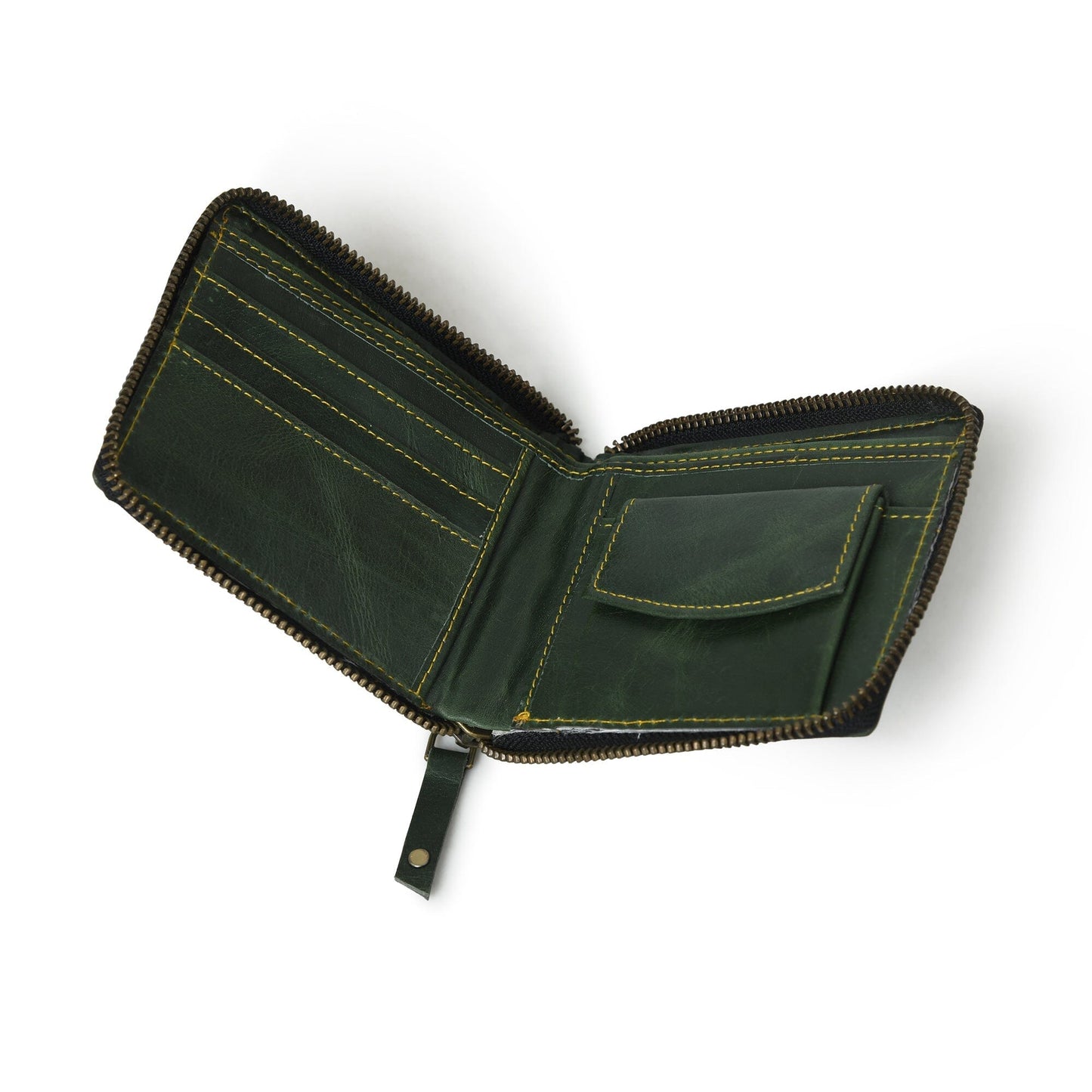 Adams Bi-Fold Wallet- Green - The Tool Store
