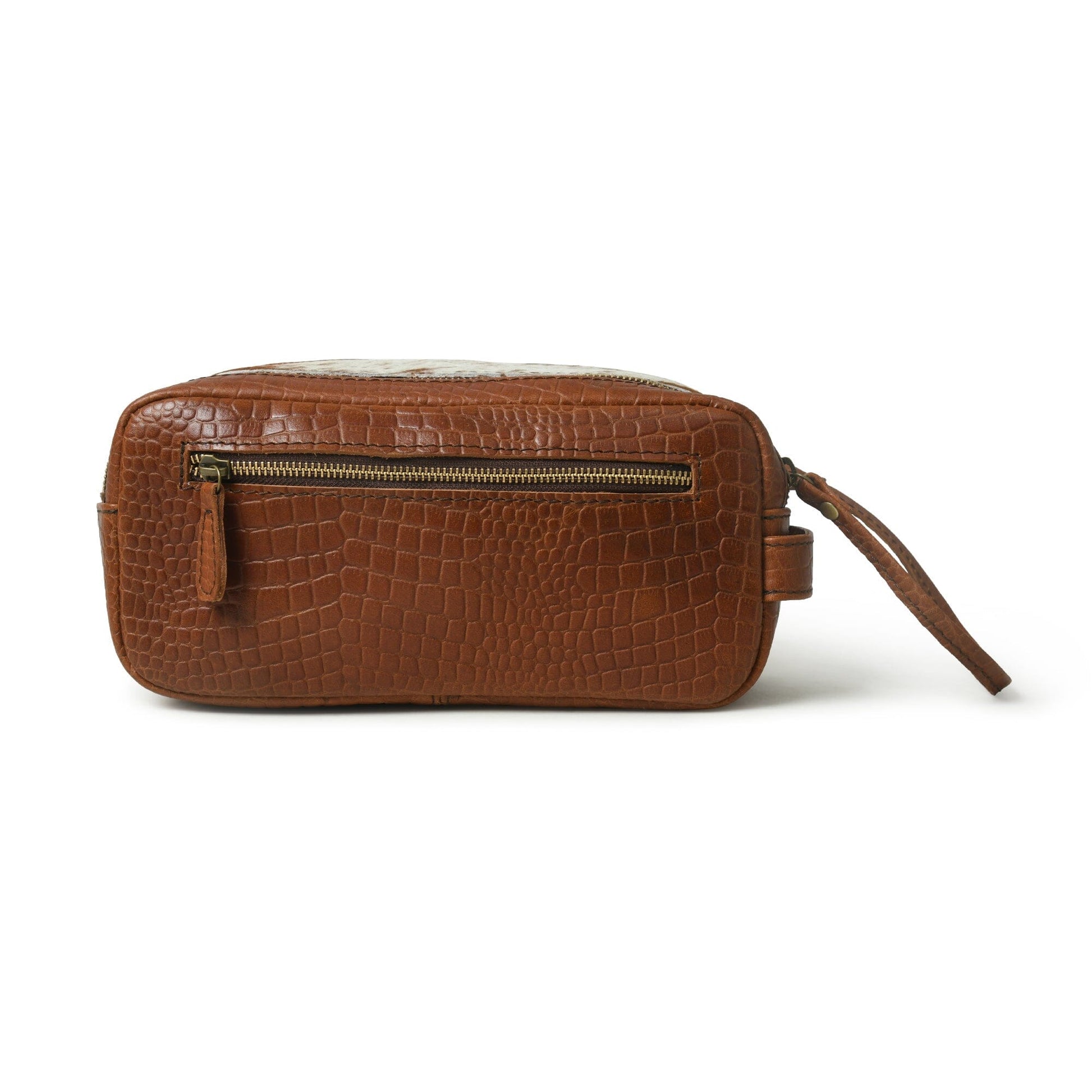 Hairon Croco Leather Toiletry Bag - The Tool Store