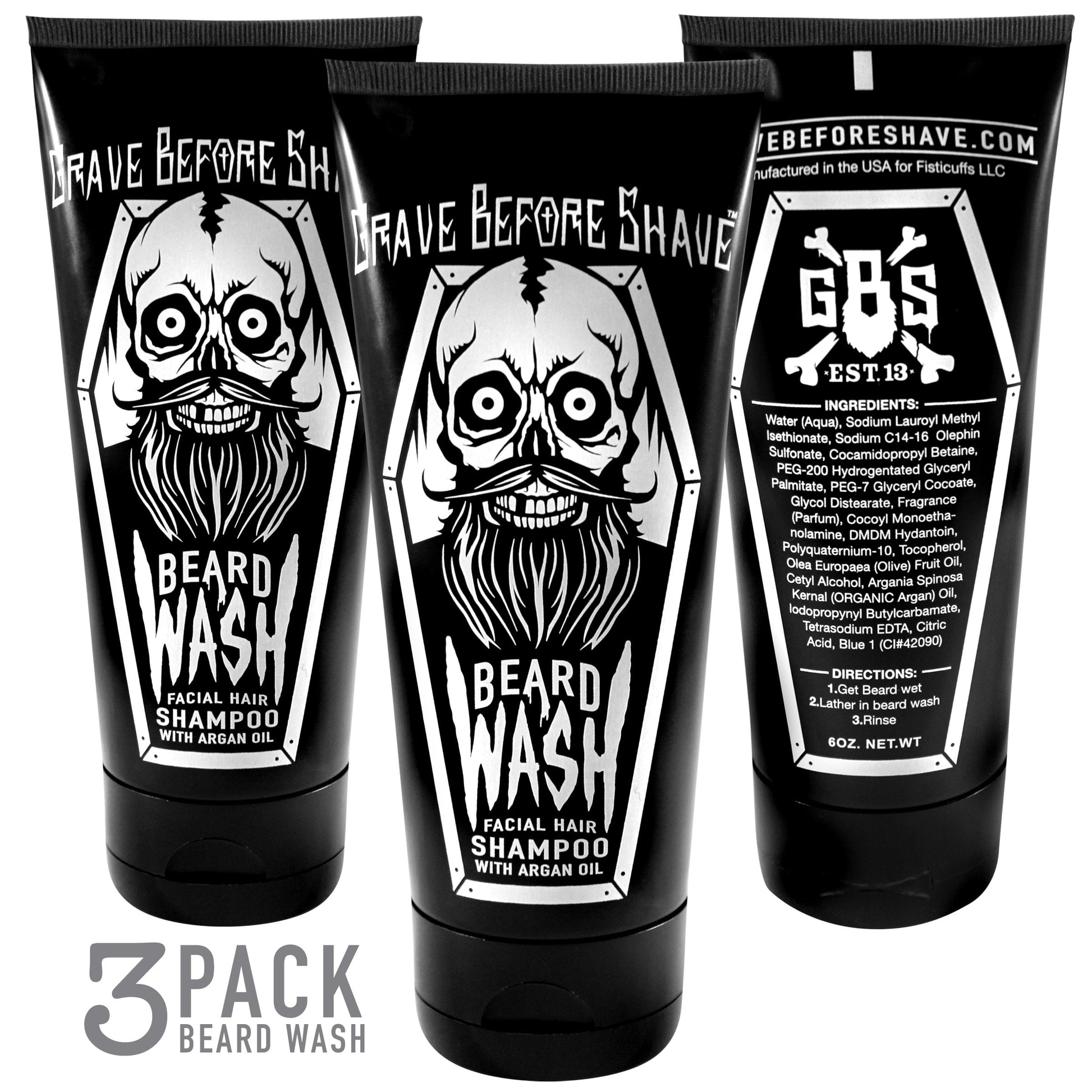 GRAVE BEFORE SHAVE™  BEARD WASH SHAMPOO - The Tool Store