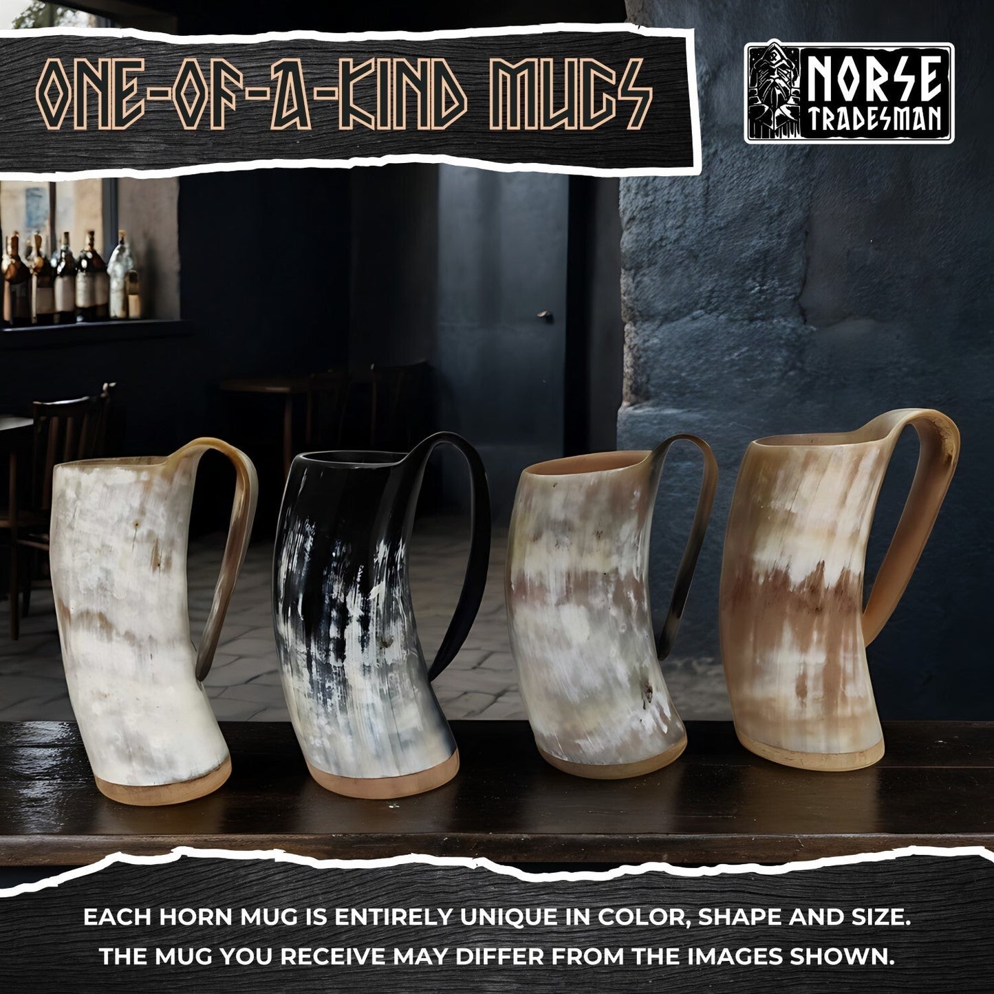 Horn Tankard Mug - The Tool Store