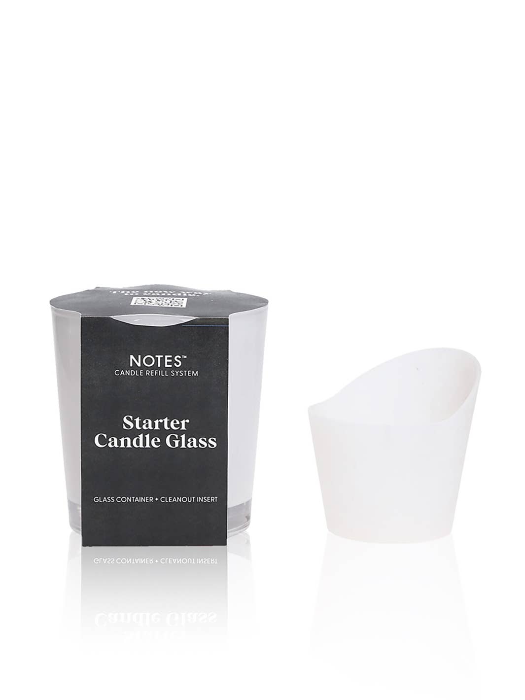 NOTES® Starter Candle Glass - to be used with NOTES® Refills - The Tool Store