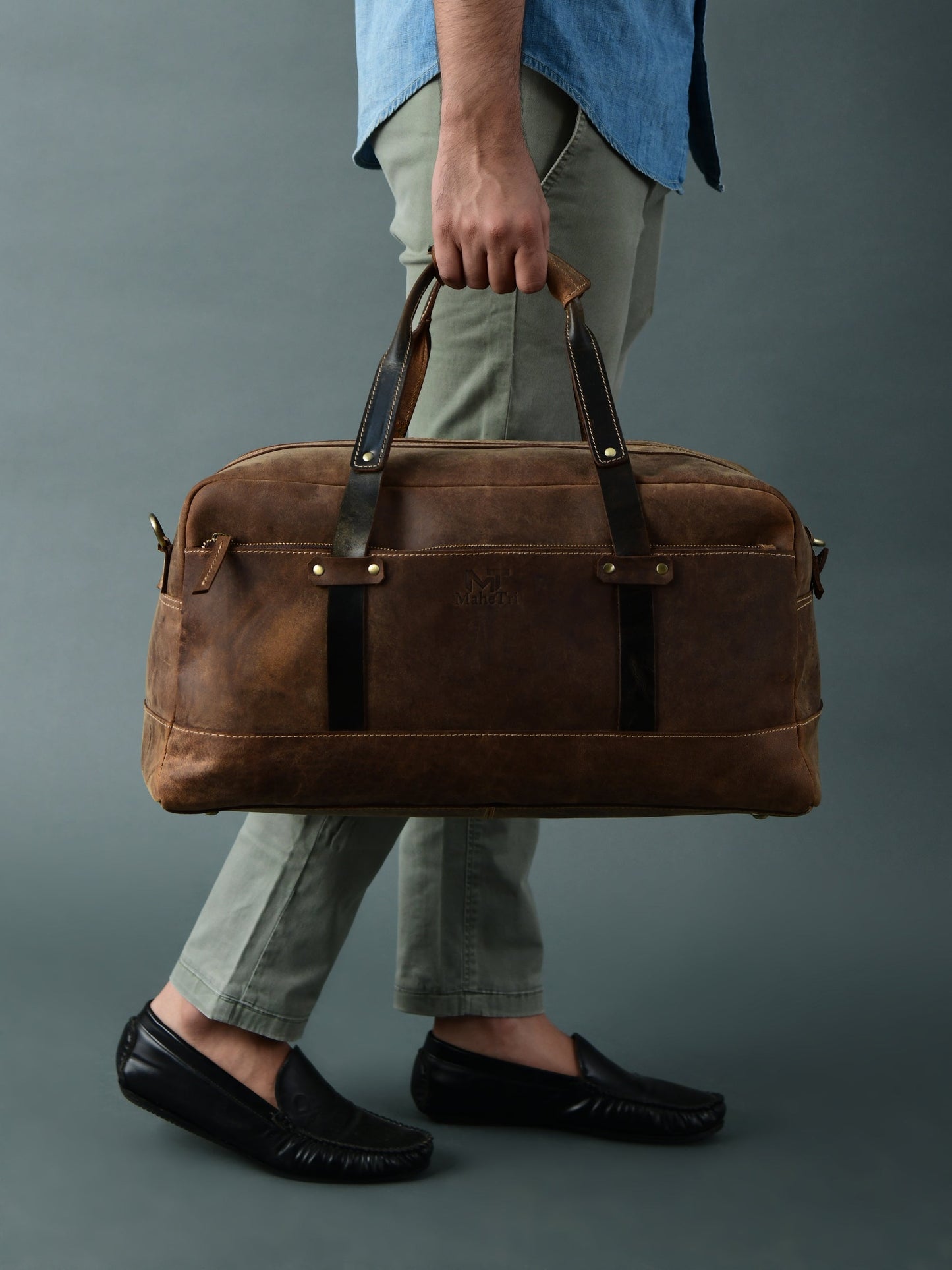 Espresso Elegance Carry on Duffle - The Tool Store