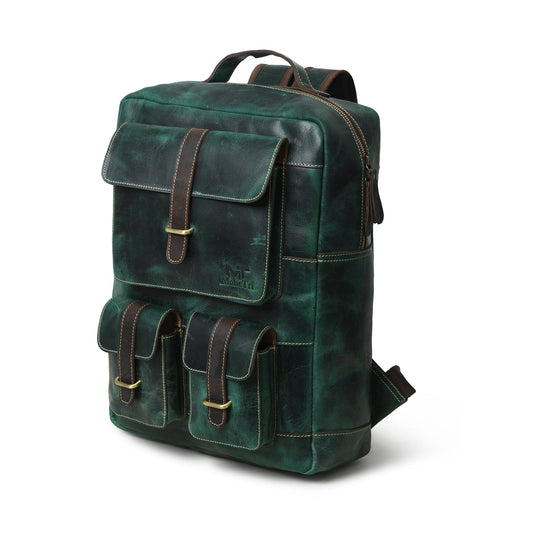 Greenfield Leather Backpack - The Tool Store