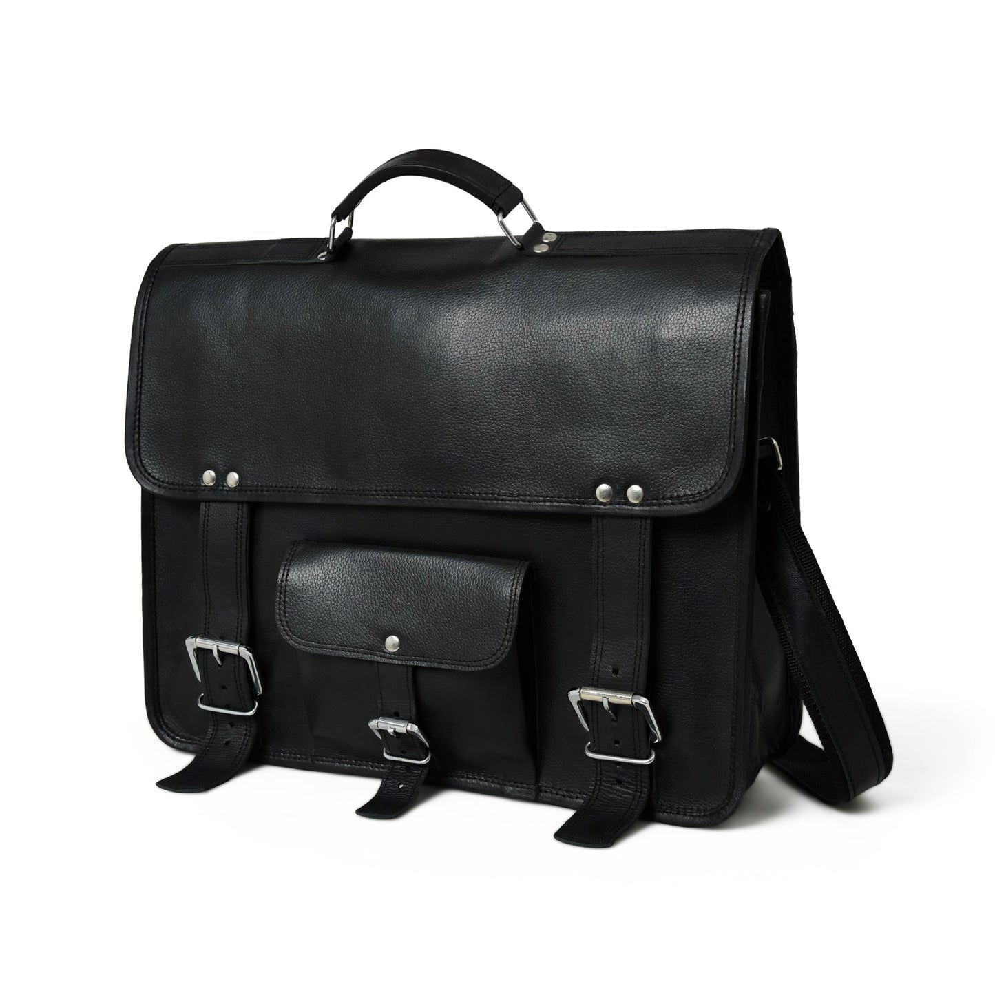 ShadowSilver Black Messenger Bag - The Tool Store