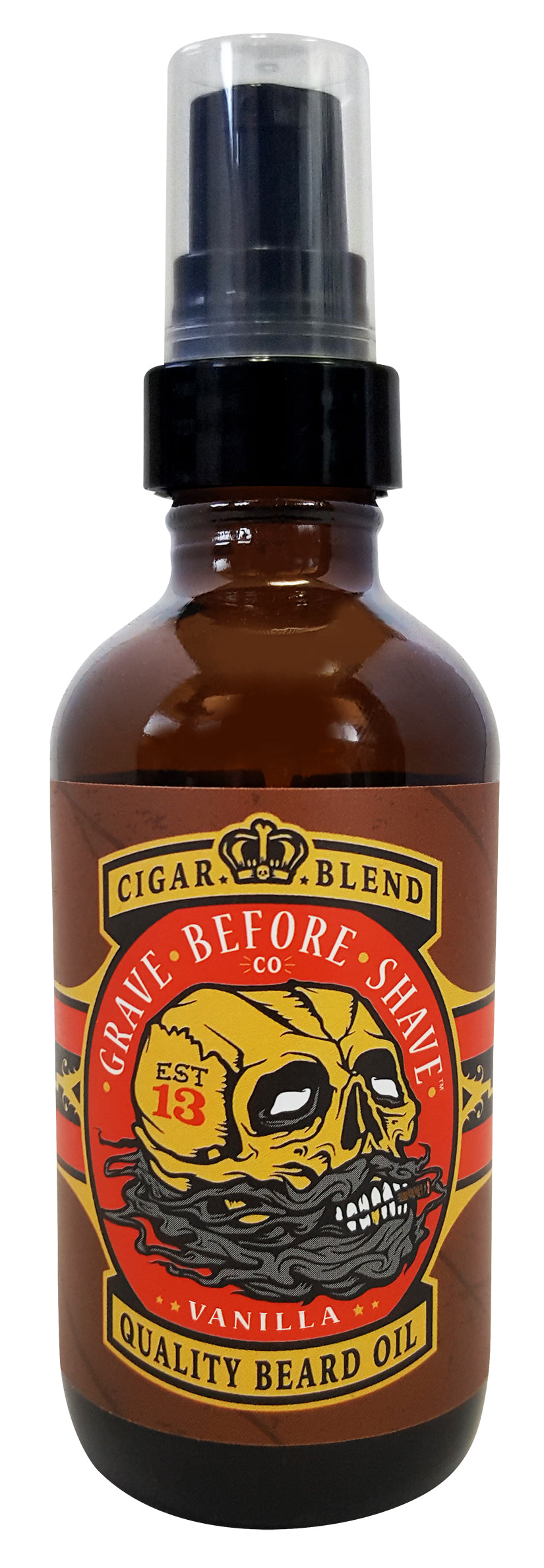 4oz. BIG BOTTLE OF GRAVE BEFORE SHAVE™  BEARD OIL - The Tool Store