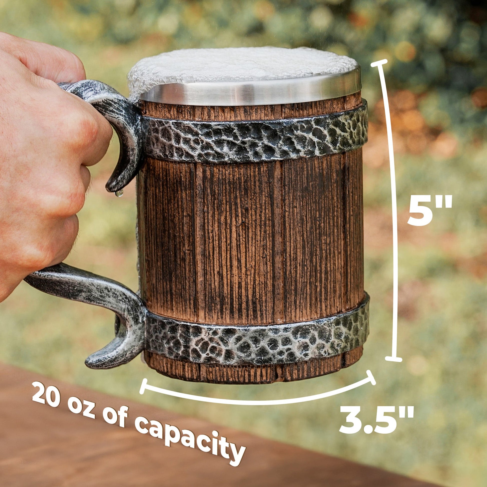 Beer Barrel Tankard - The Tool Store