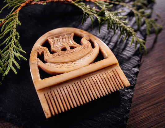 Bone Beard Comb - Drakkar - The Tool Store