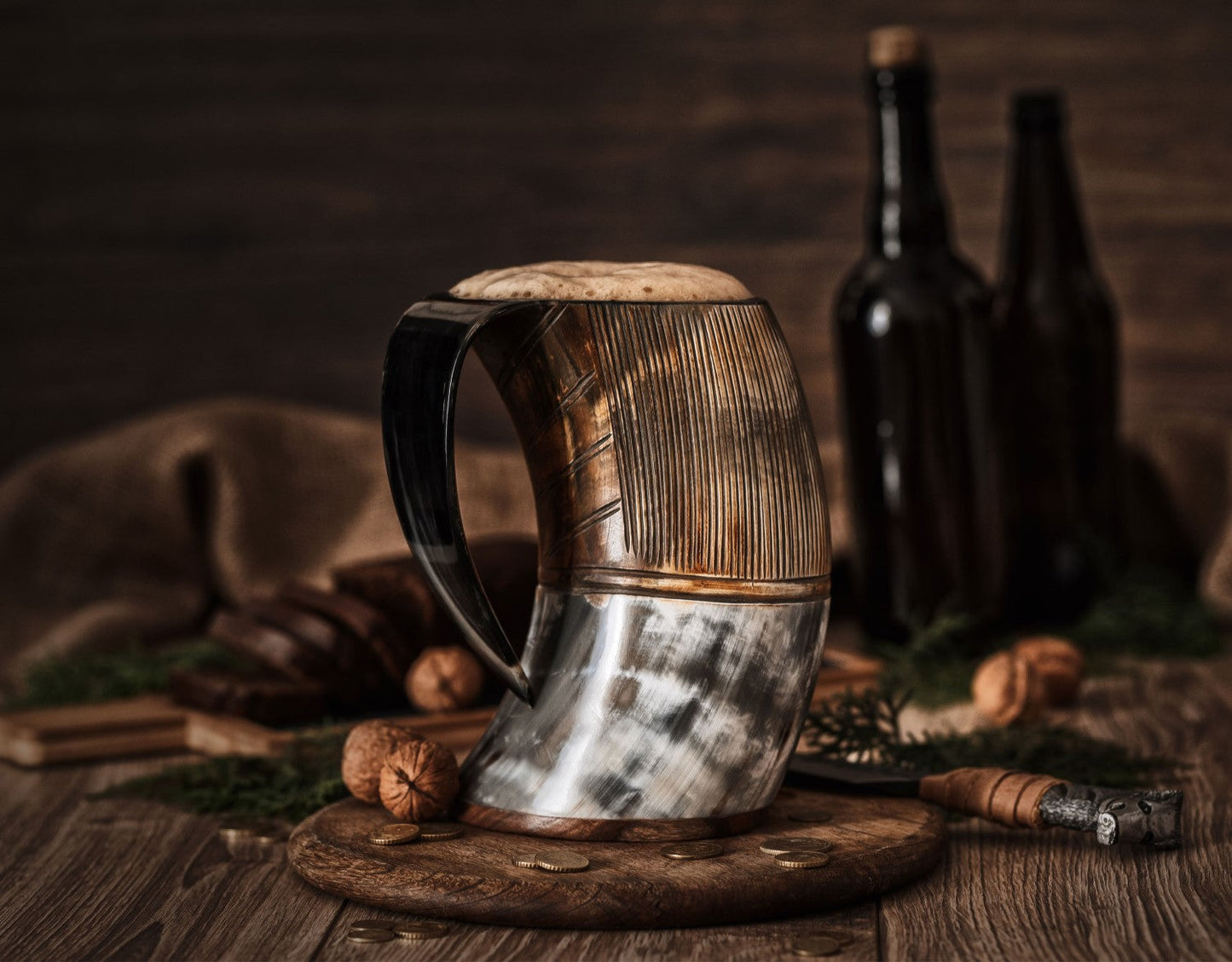 Horn Tankard Mug - The Tool Store