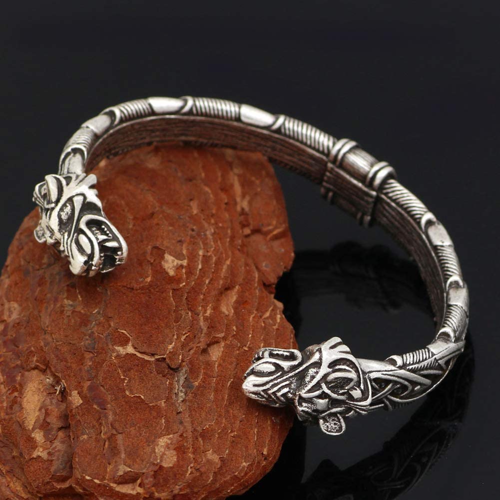 Viking Wolf Bracelet - The Tool Store