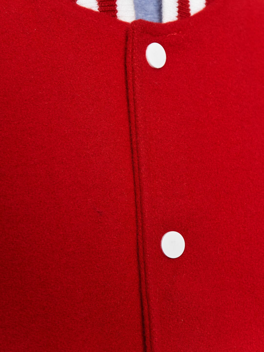 Red Varsity Bomber Jacket - The Tool Store