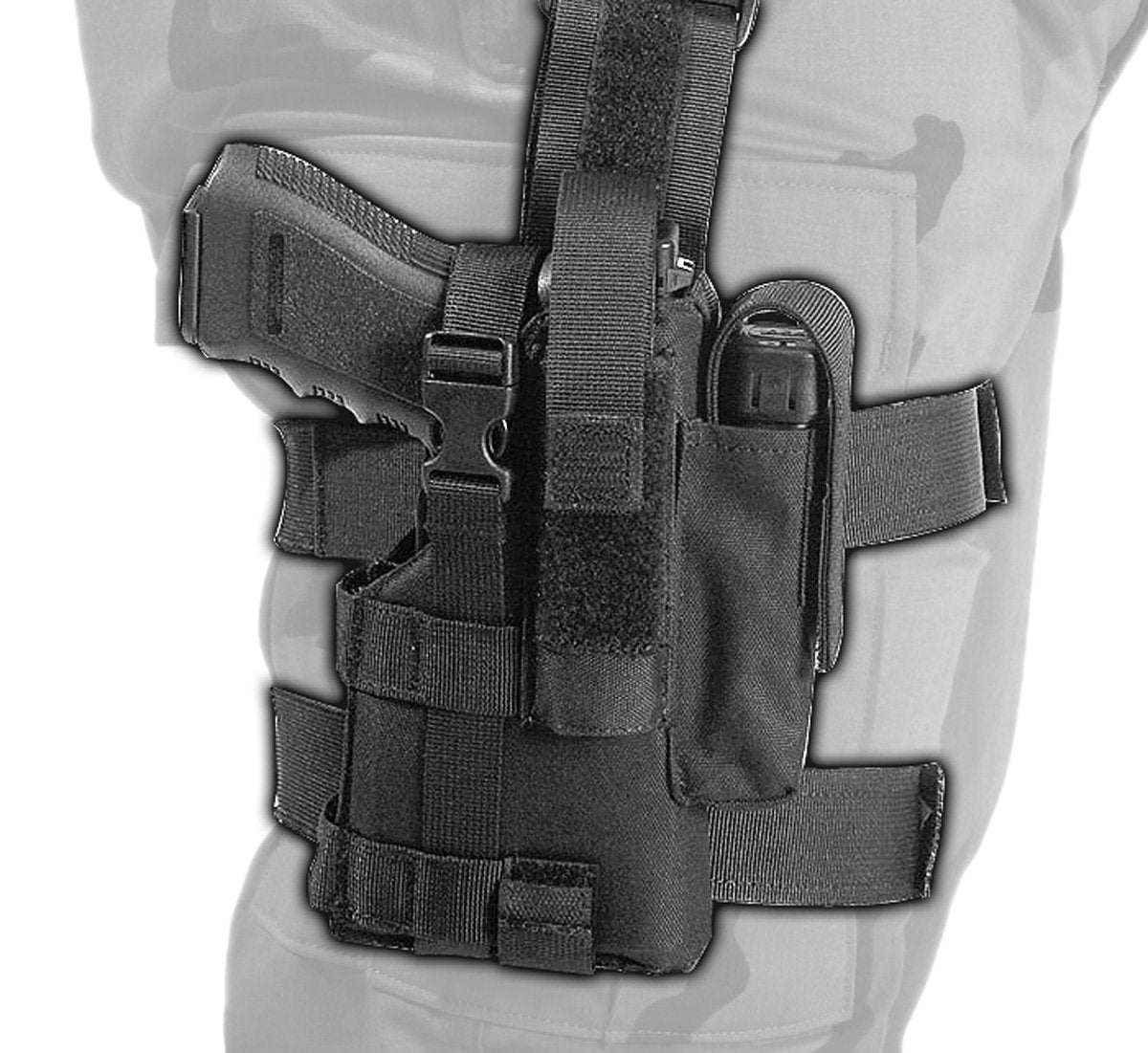 Tactical Drop Leg Holster with Light - The Tool Store