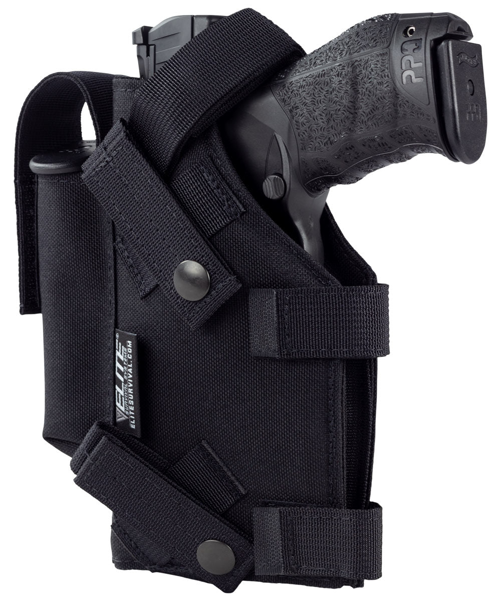 BK - Étui De Pistolet Tactique Universel 1000d, En Nylon, Souple Et Modulaire, À Ceinture, Pour BK - Étui De Pistolet Tactique Universel 1000d, En Nylon, Souple Et Modulaire, À Ceinture, Pour