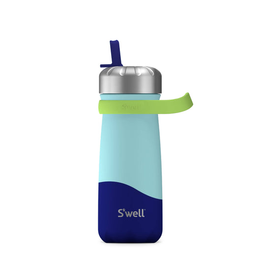 Swell 16oz Blueberry Traveler with Flip Straw Lid