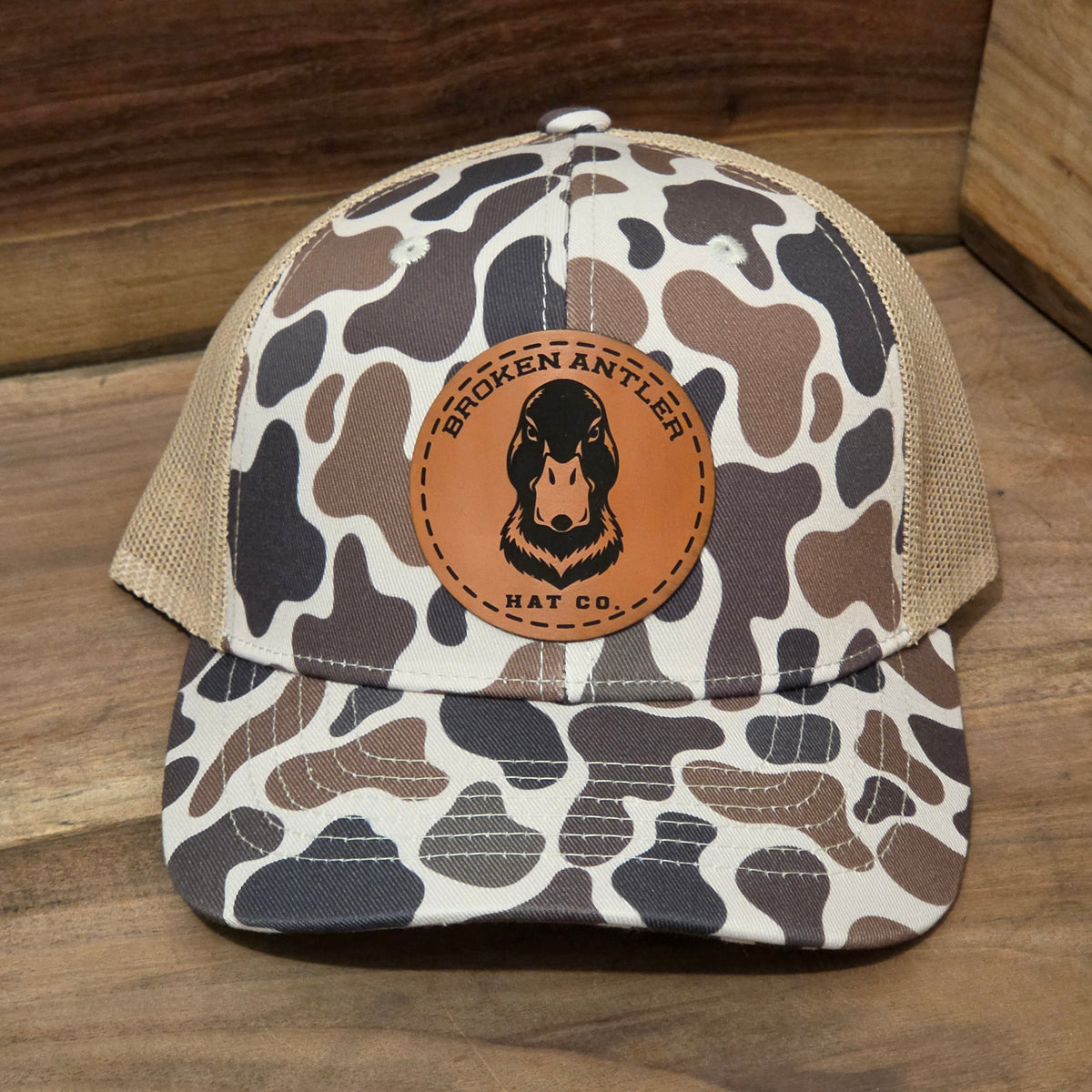 Broken Antler Hat Co- Mad Duck Hat - Old School Bayou Camo