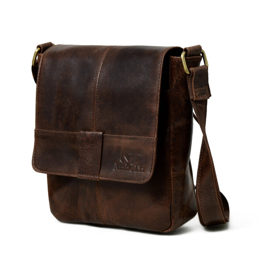 Brown Leather Crossbody Bag - The Tool Store