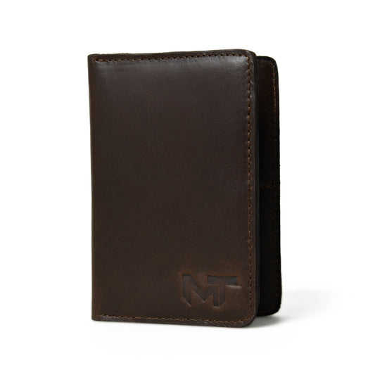 PassportPlus Leather Cover- Dark brown - The Tool Store