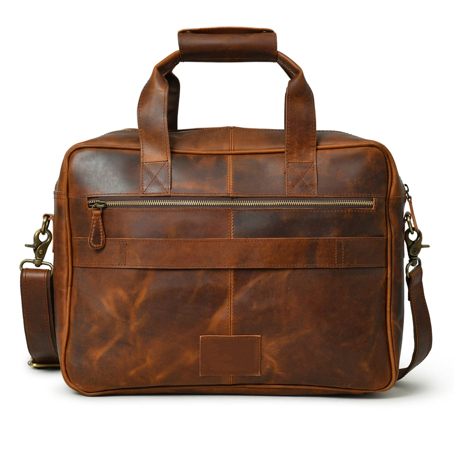 Clifford Laptop Briefcase- Brown - The Tool Store