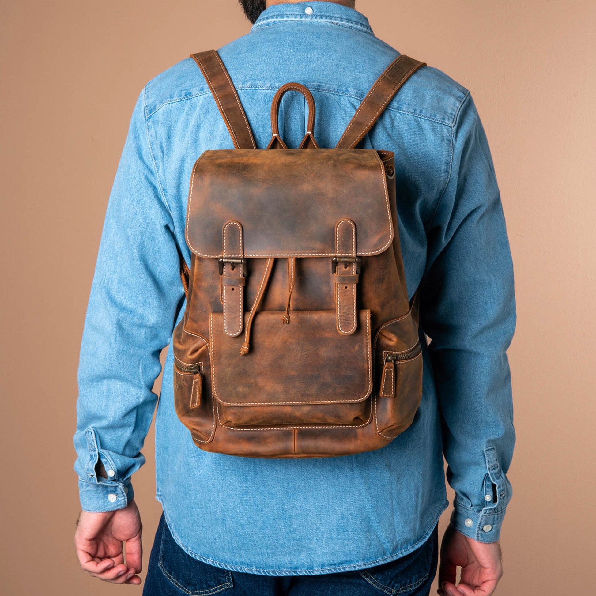 The Armstrong Buffalo Backpack - The Tool Store