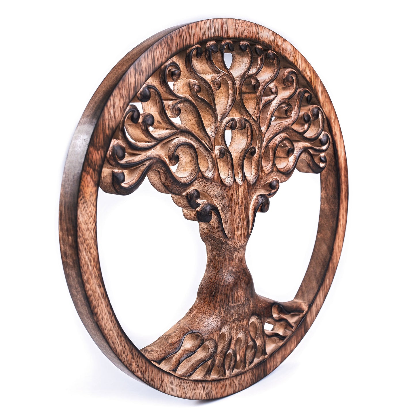 Tree of Life Wooden Wall Hanging - The Tool Store