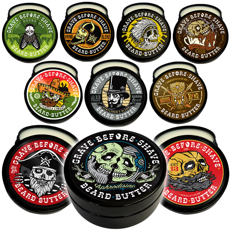 Grave Before Shave Beard Butter 4oz. Container - The Tool Store