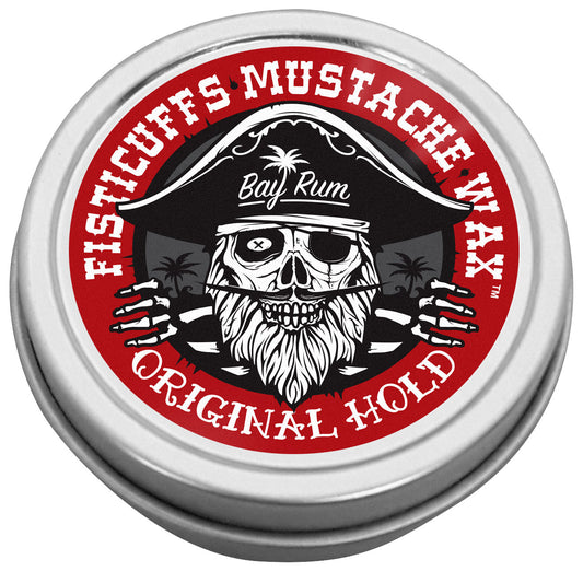 Bay Rum Scent Fisticuffs Mustache Wax "Original hold" - The Tool Store