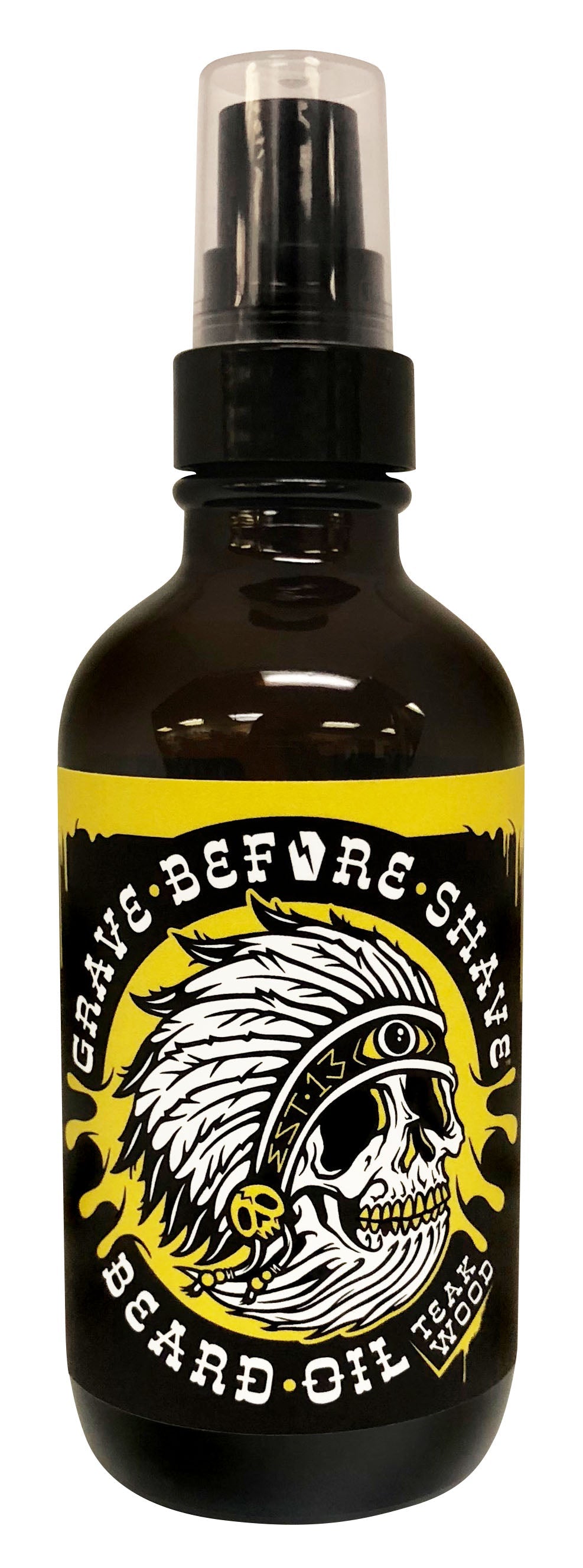 4oz. BIG BOTTLE OF GRAVE BEFORE SHAVE™  BEARD OIL - The Tool Store